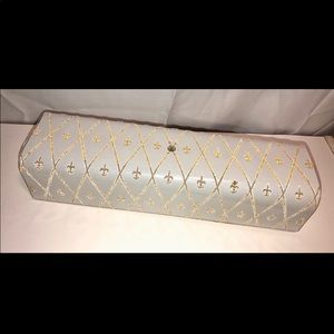 Vintage Fleur de Lis Mid-Century Light Fixture